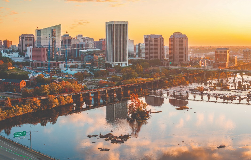 Richmond skyline